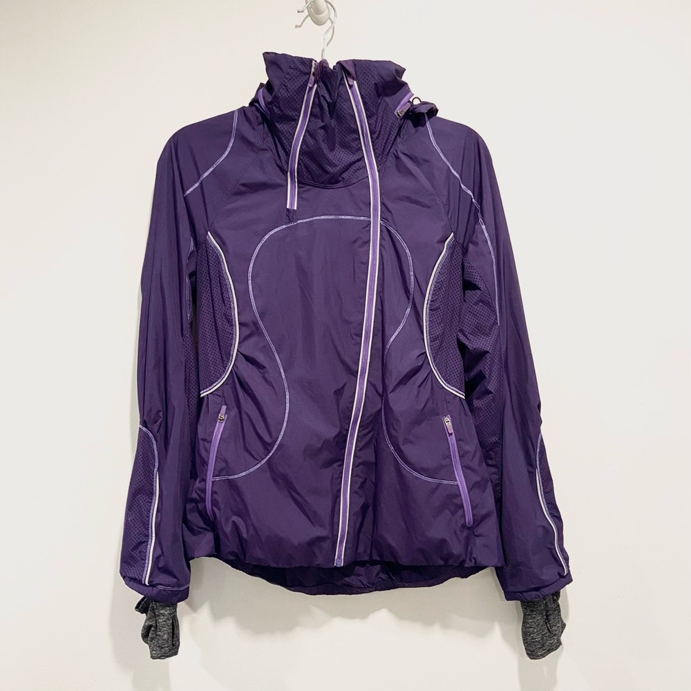 Lululemon Run Inspire Jacket Lolo Purple Reflect 6